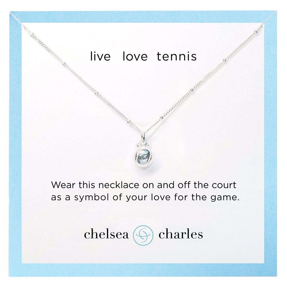 Chelsea Charles Tennis Ball Charm Necklace product image