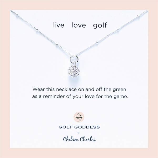 Chelsea Charles Girls Golf Ball Charm Necklace product image