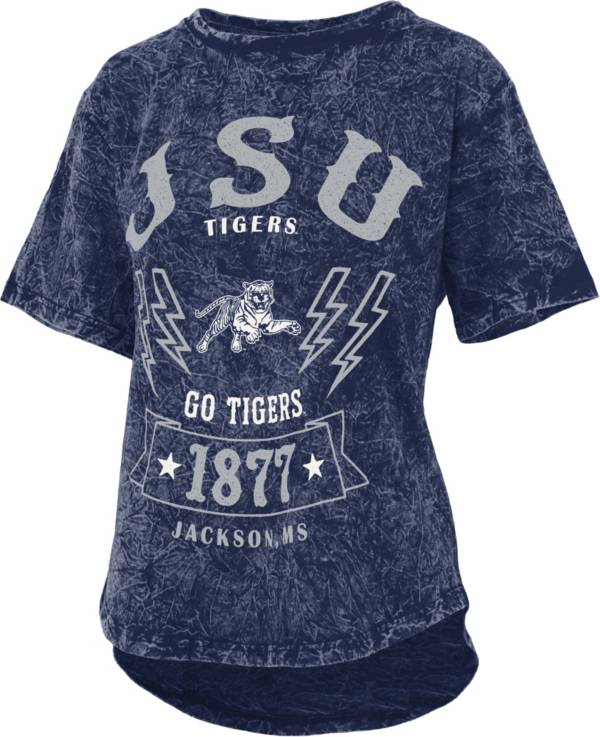 Pressbox Women's Jackson State Tigers Navy Blue Citrus Park T-Shirt product image