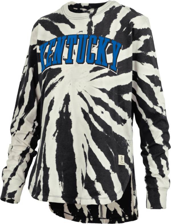 Pressbox Women's Kentucky Wildcats Black Tiedye Longsleeve T-Shirt product image