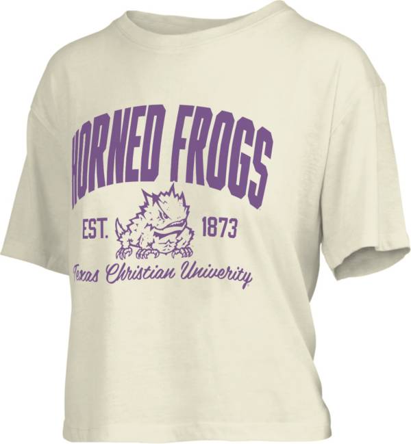 TCU Horned Frogs Columbia Short Sleeve Tamiami Button Down Shirt