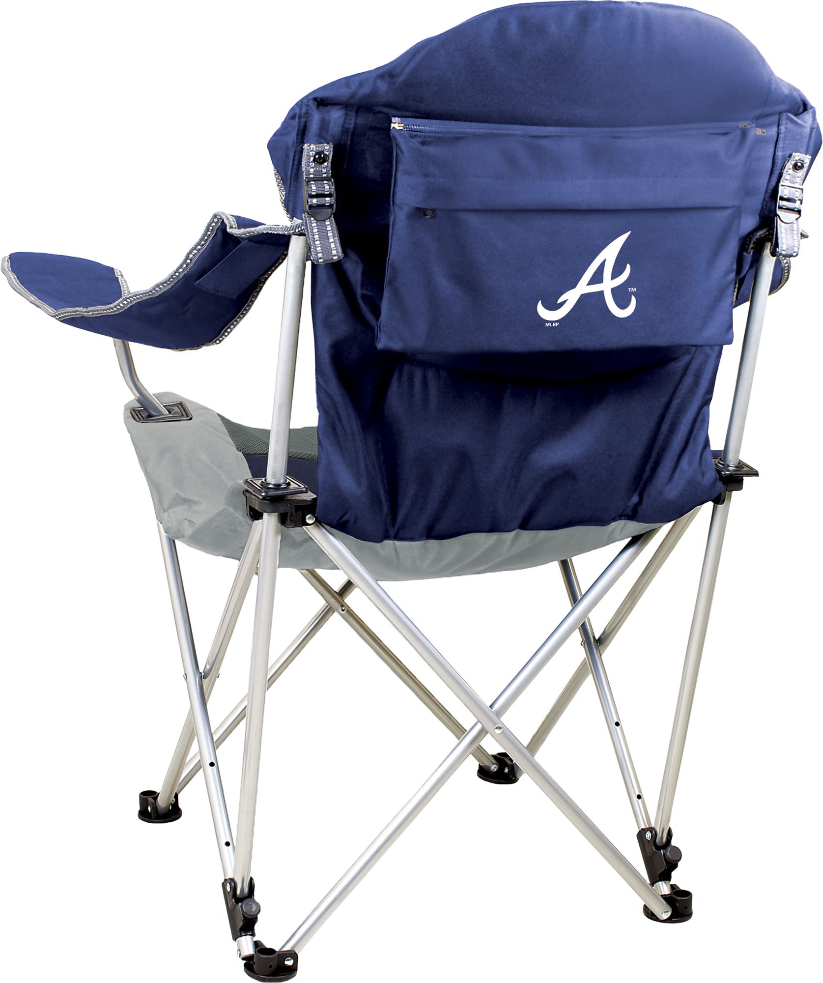 Picnic Time Atlanta Braves Reclining Camp Chair product image