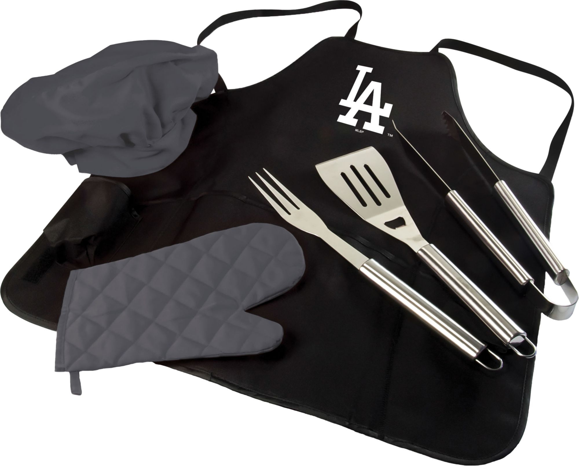 Picnic Time Los Angeles Dodgers BBQ Apron Tote Pro product image