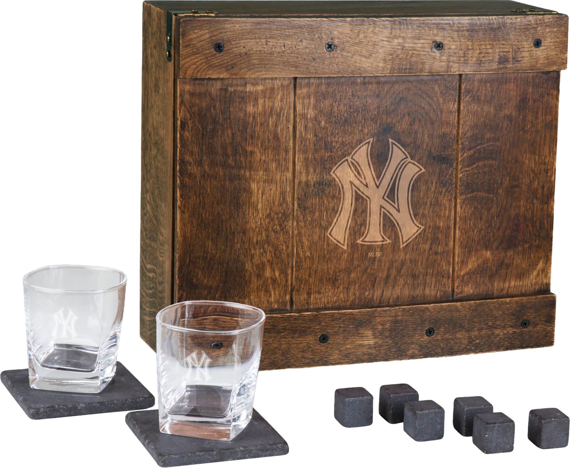 Picnic Time New York Yankees Whiskey Box Set
