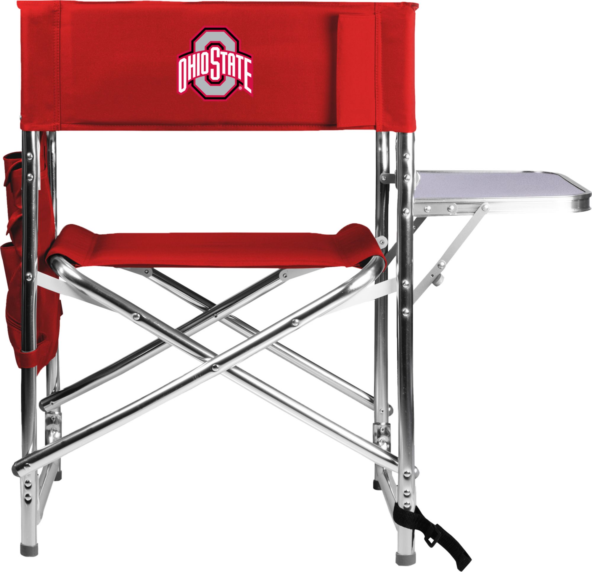 Picnic Time Ohio State Buckeyes Sports Chair with Side Table product image