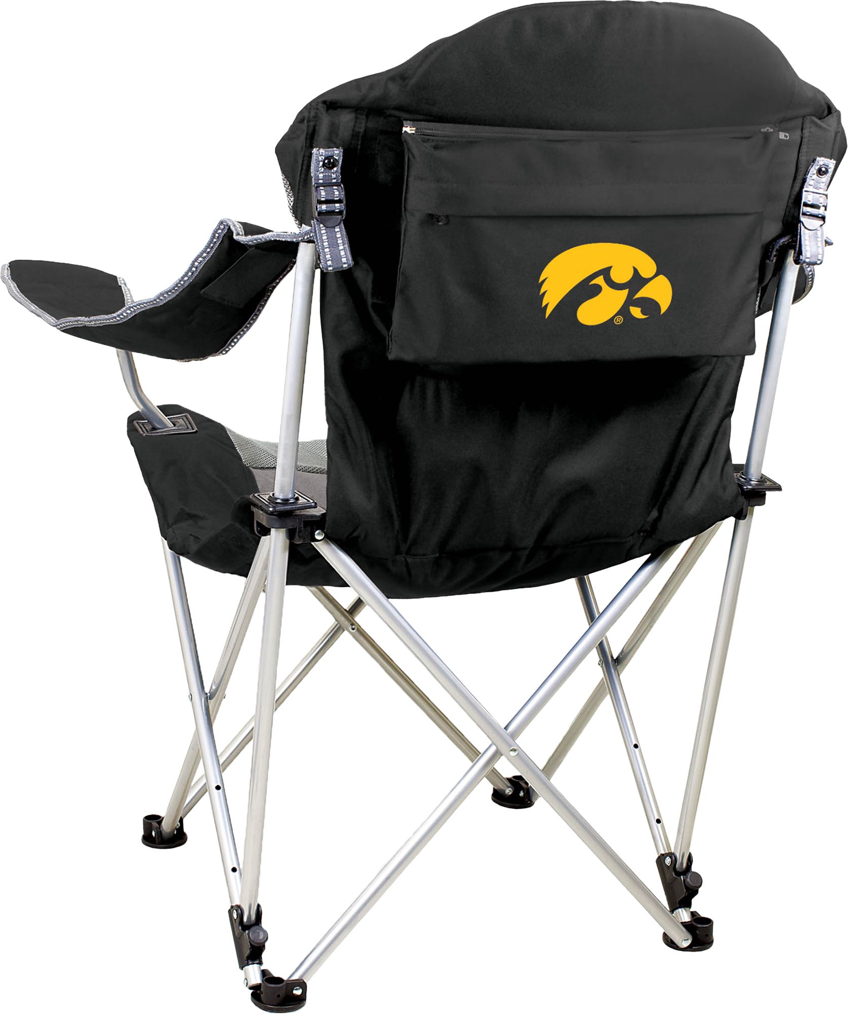Picnic Time Iowa Hawkeyes Reclining Camp Chair product image