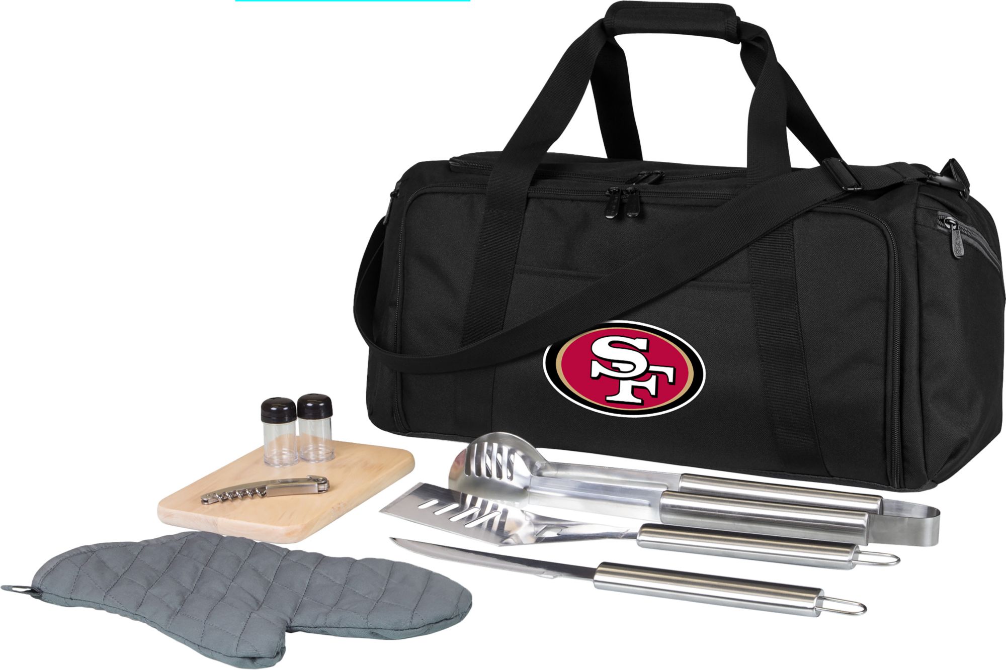 Picnic Time San Francisco 49ers Grill Set and Cooler BBQ Kit product image
