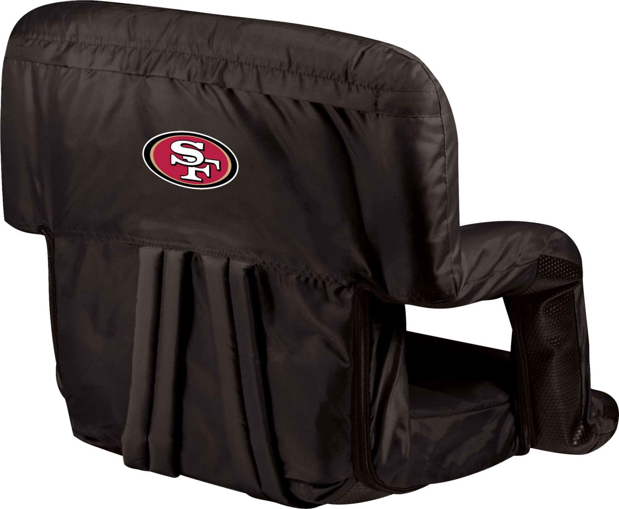 Picnic Time San Francisco 49ers Black Reclining Stadium Seat product image
