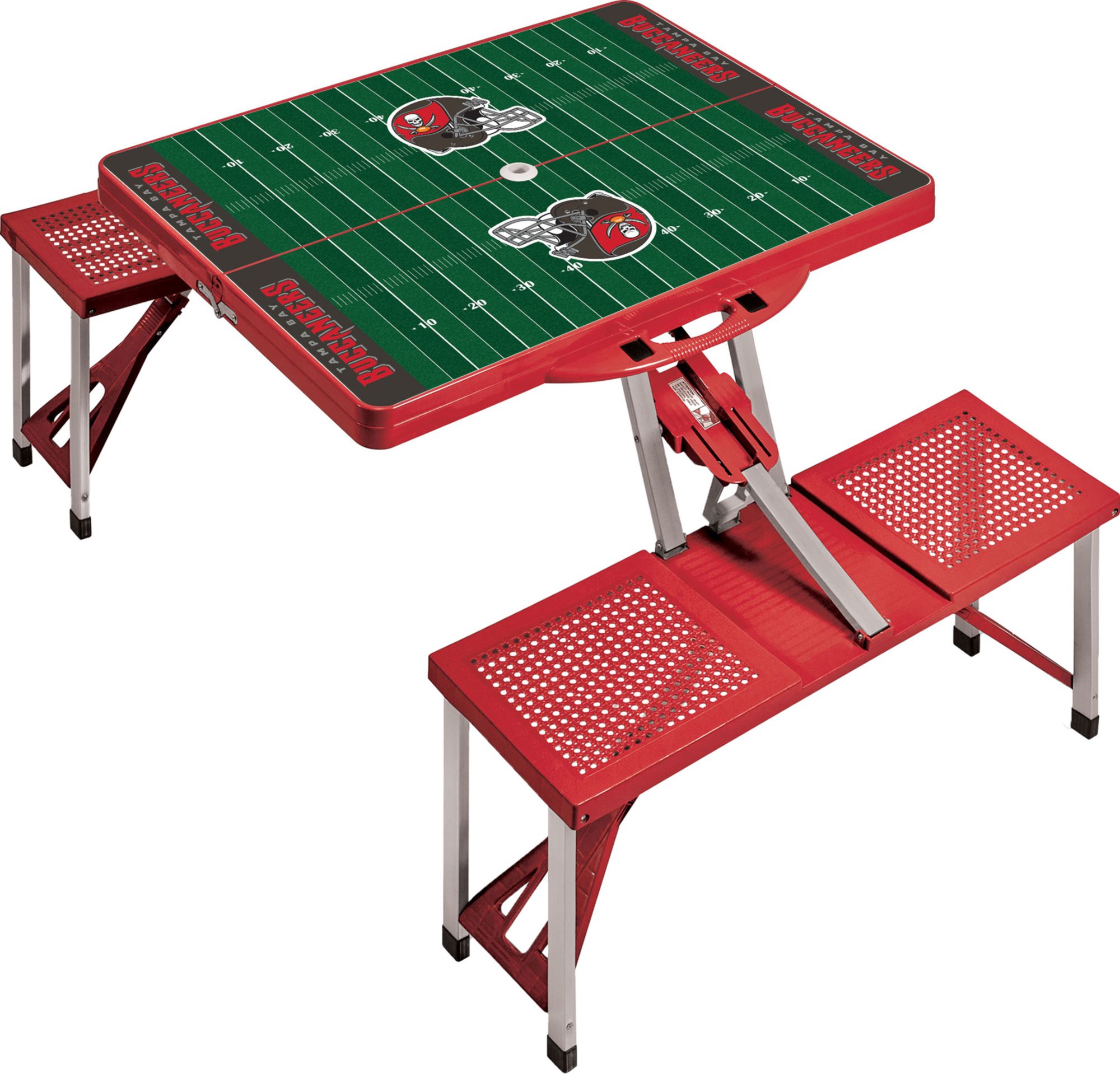 Picnic Time Tampa Bay Buccaneers Folding Picnic Table with Seats product image