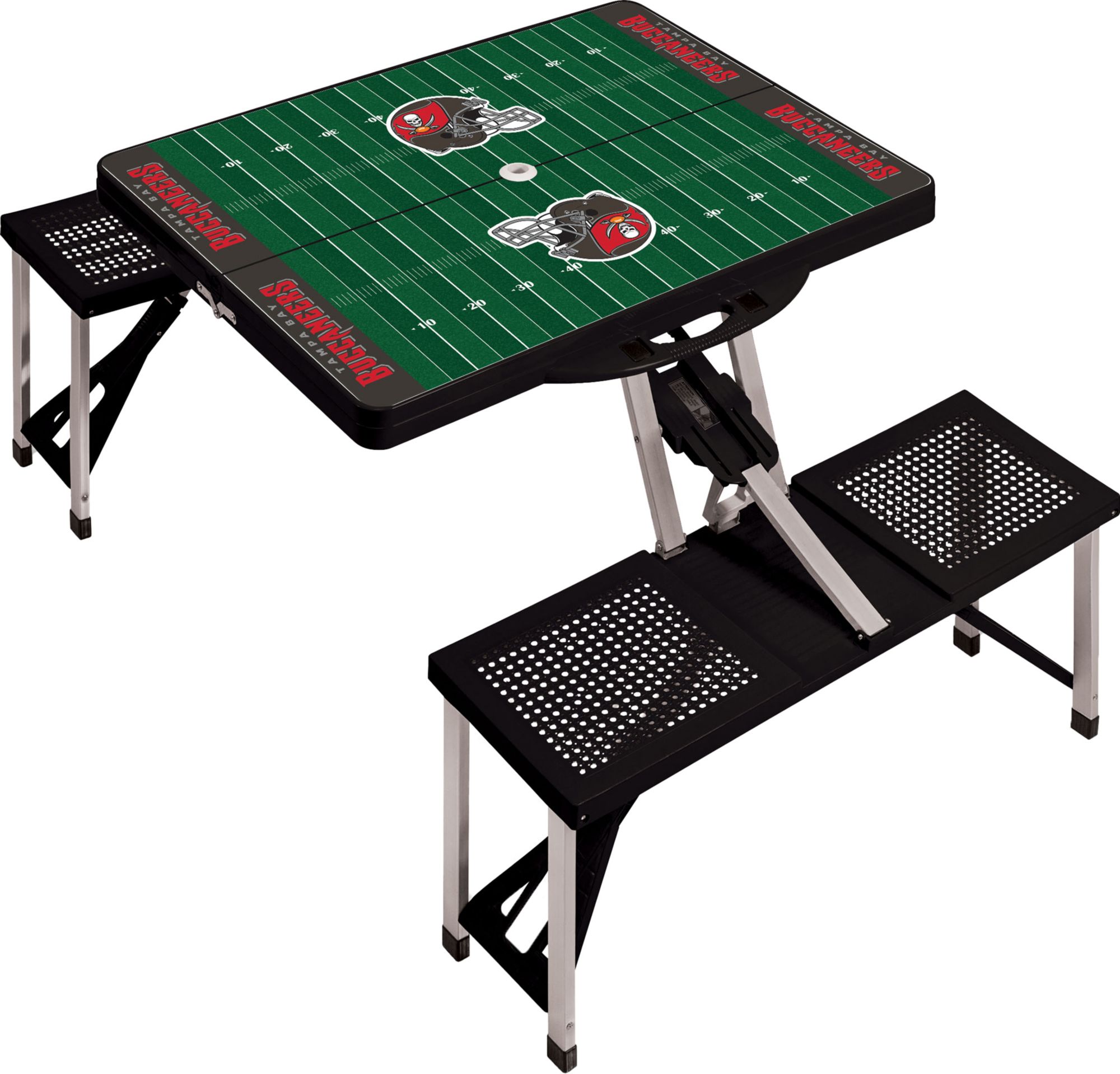 Picnic Time Tampa Bay Buccaneers Folding Picnic Table with Seats product image