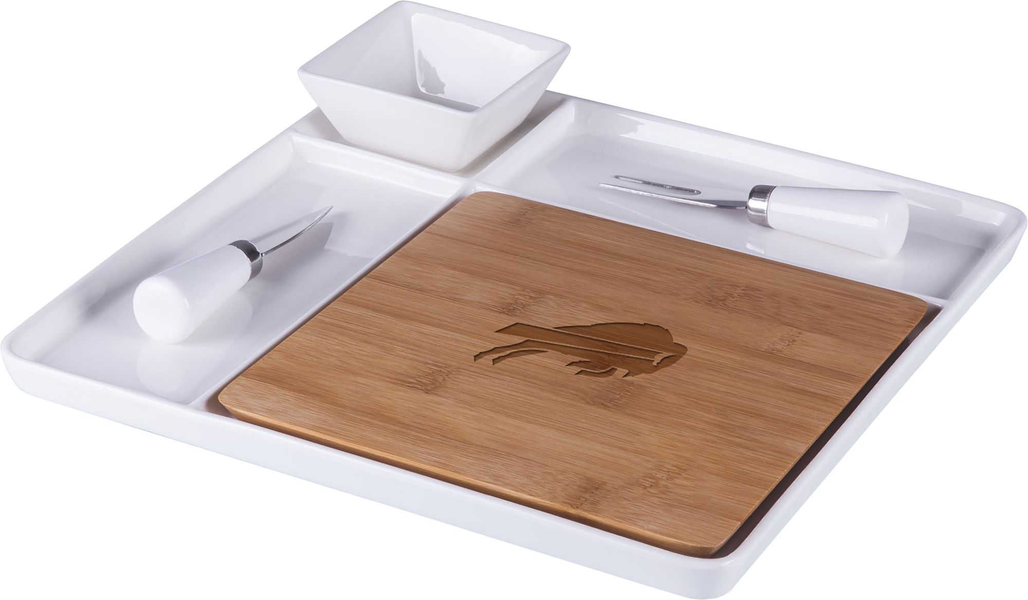 Picnic Time Buffalo Bills Peninsula Cutting Board and Serving Tray product image