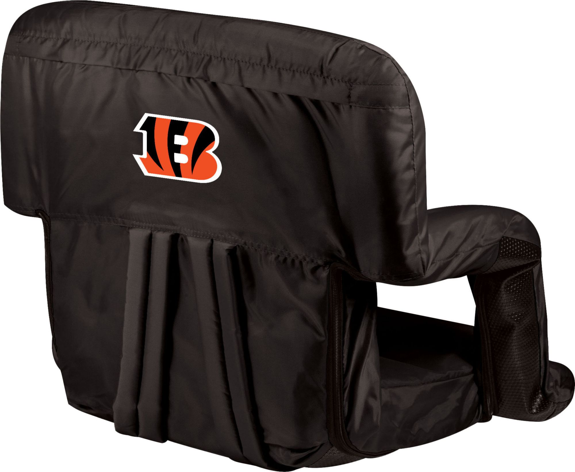 Picnic Time Cincinnati Bengals Black Reclining Stadium Seat product image
