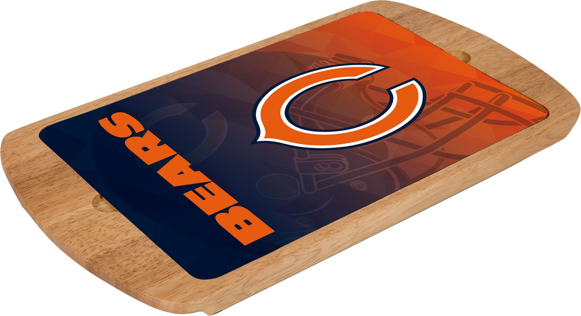 Picnic Time Chicago Bears Billboard Glass Top Serving Tray product image