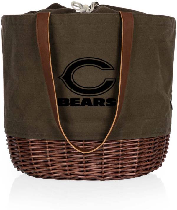 Picnic Time Chicago Bears Coronado Canvas and Willow Basket Tote product image