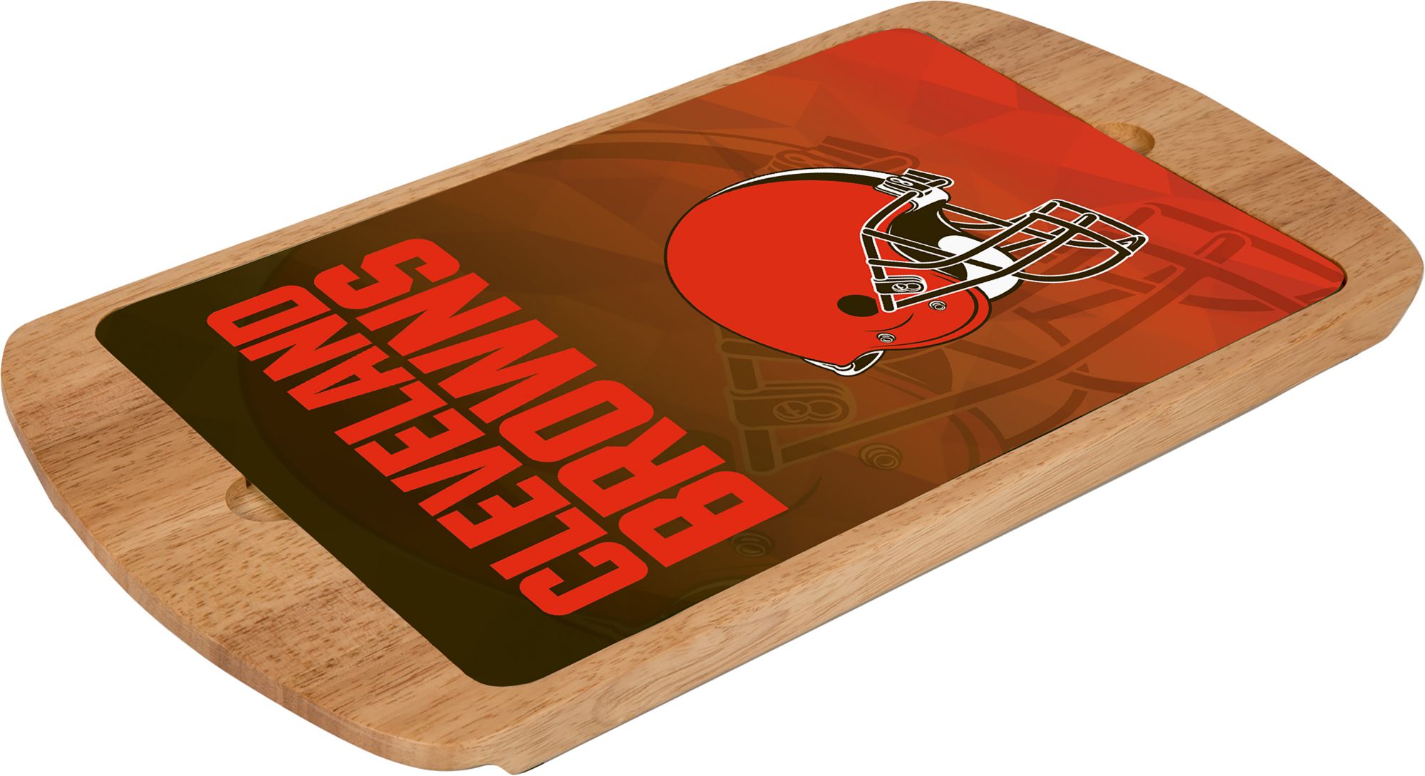 Picnic Time Cleveland Browns Billboard Glass Top Serving Tray product image