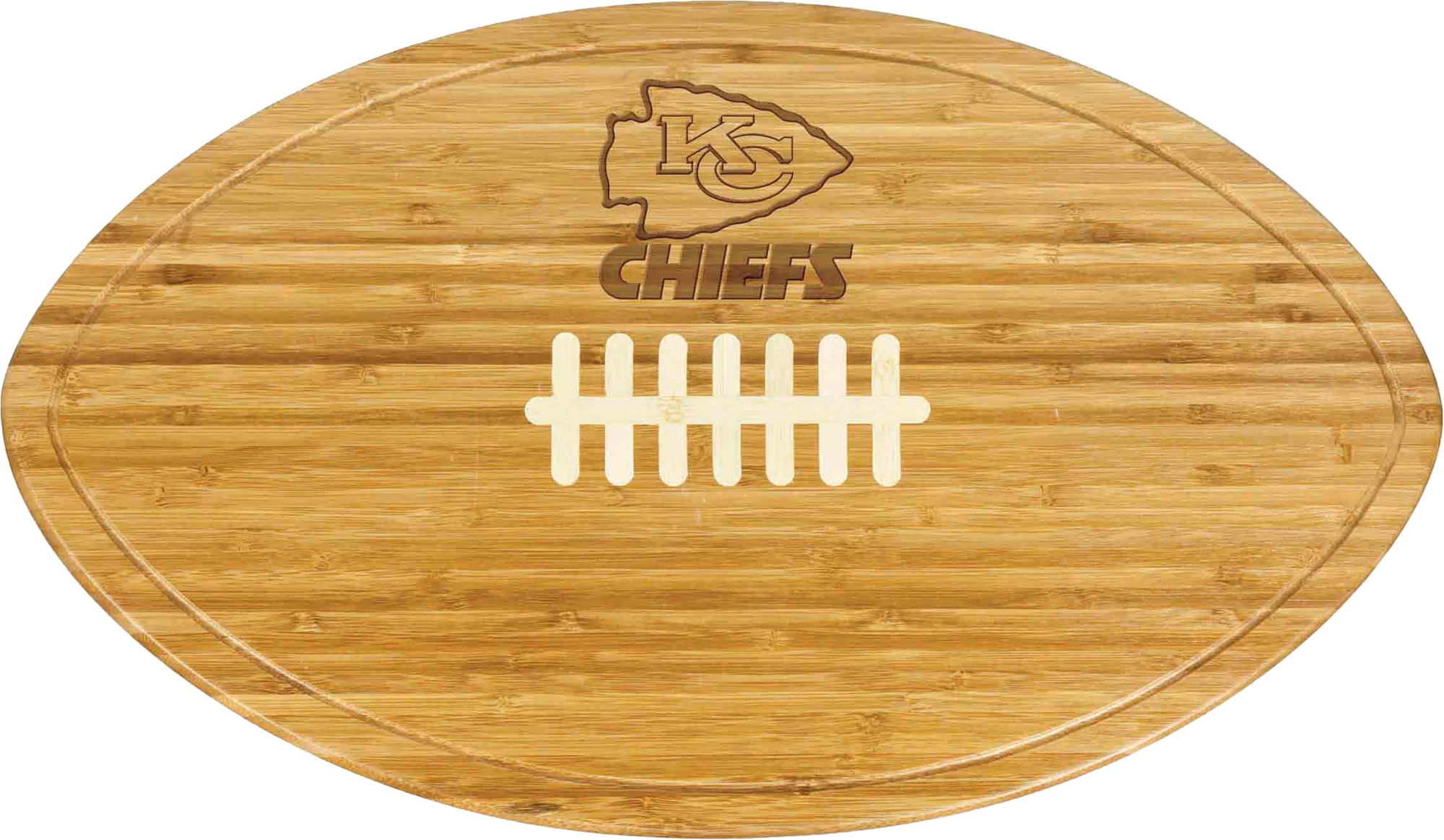 Picnic Time Kansas City Chiefs Football Shaped Cutting Board product image