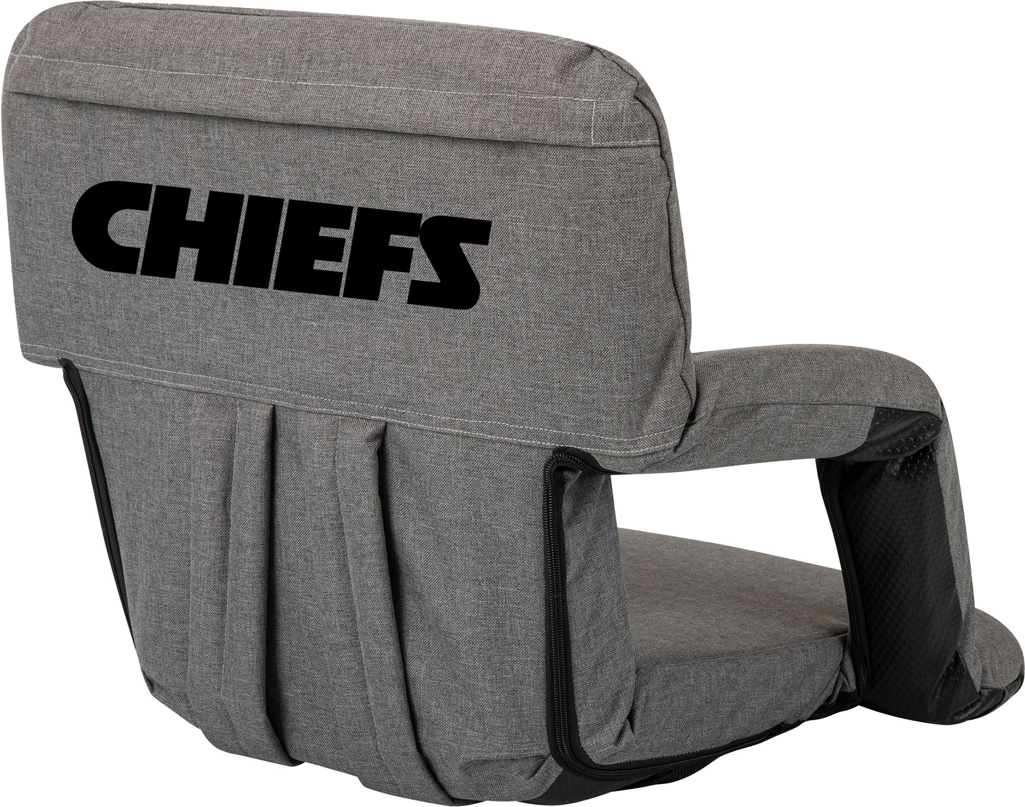 Picnic Time Kansas City Chiefs Gray Reclining Stadium Seat product image