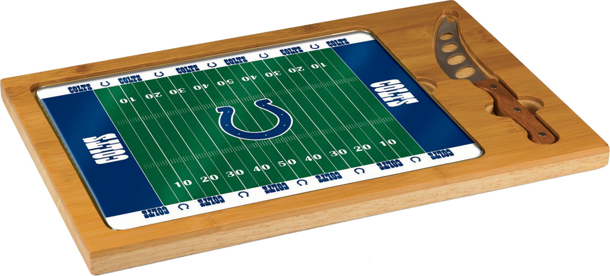 Picnic Time Indianapolis Colts Glass Top Cutting Board Set product image