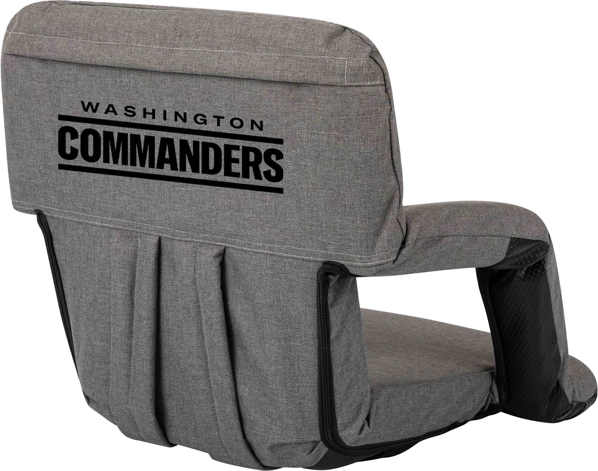 Picnic Time Washington Commanders Gray Reclining Stadium Seat product image