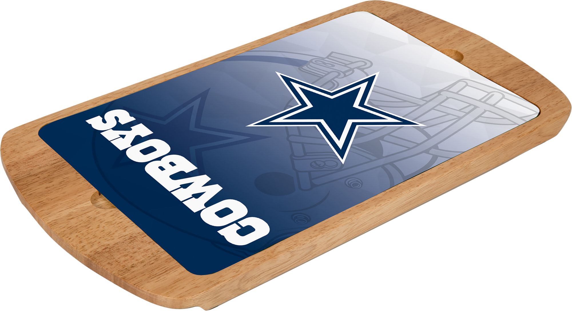 Picnic Time Dallas Cowboys Billboard Glass Top Serving Tray product image