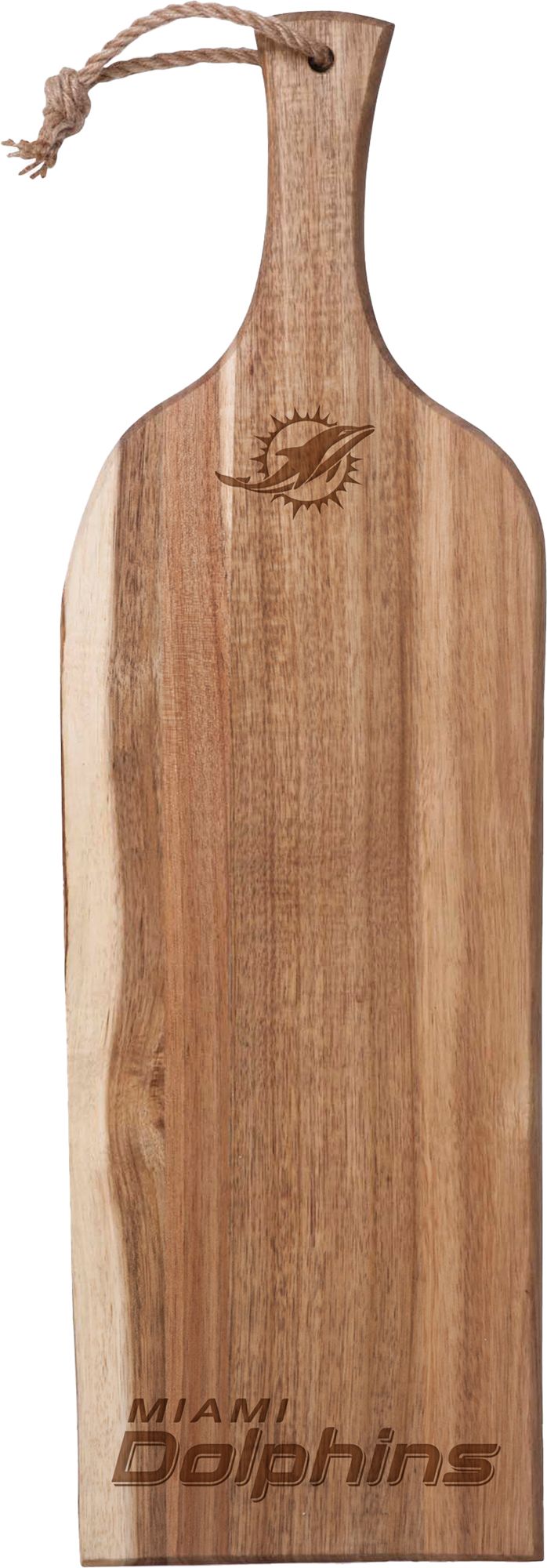 Picnic Time Miami Dolphins Acacia Charcuterie Board product image