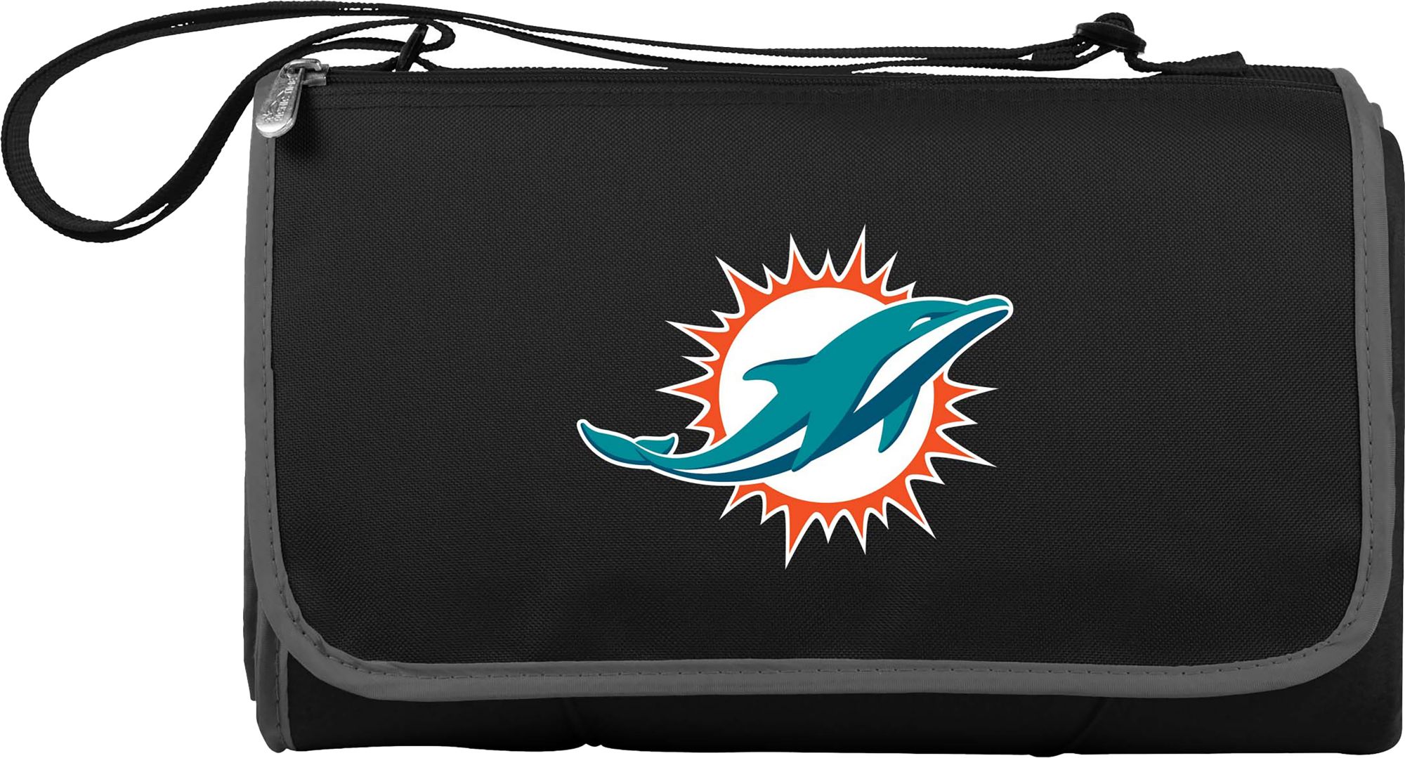 Picnic Time Miami Dolphins Outdoor Picnic Blanket Tote product image