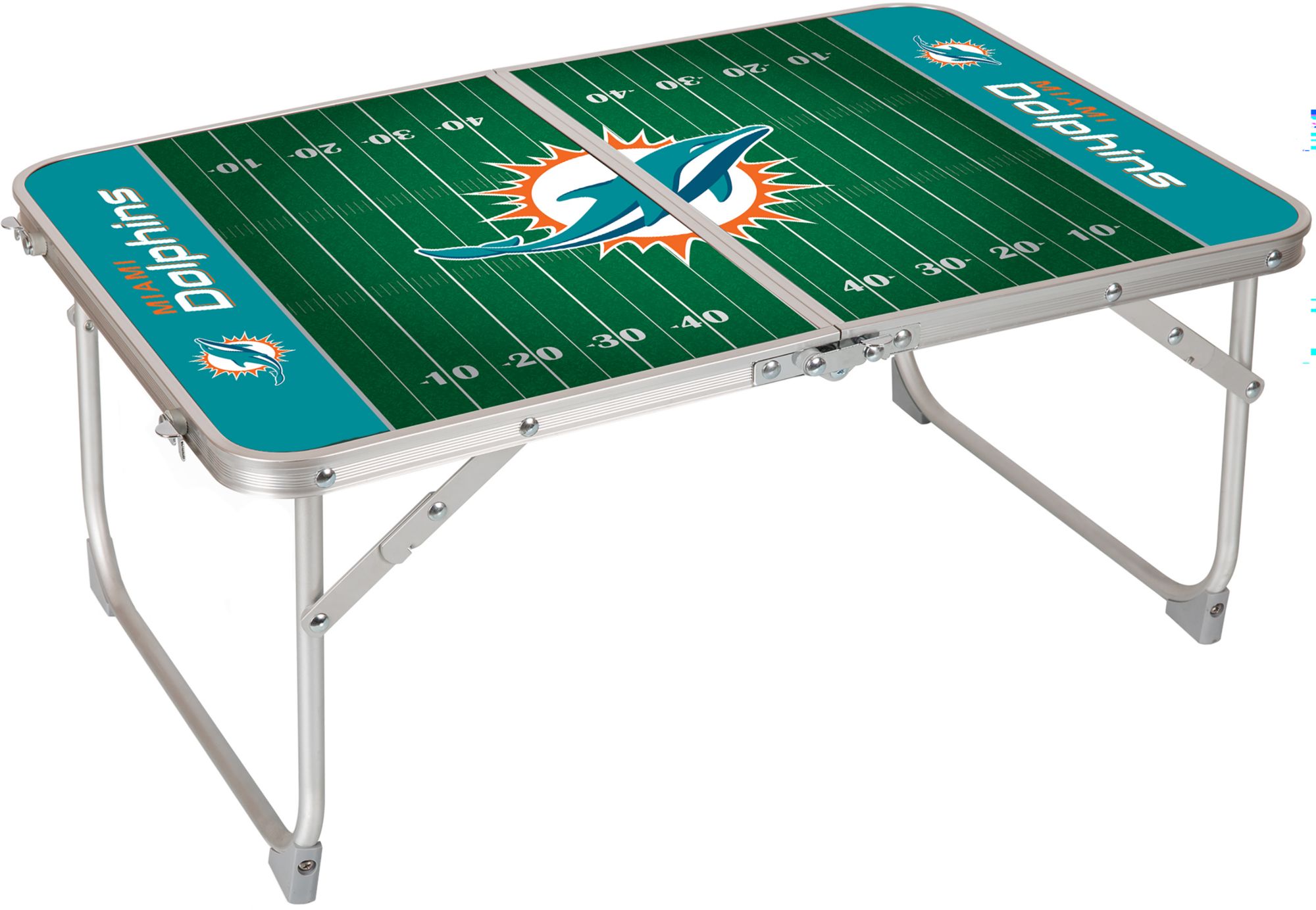 Picnic Time Miami Dolphins Mini Portable Concert Table