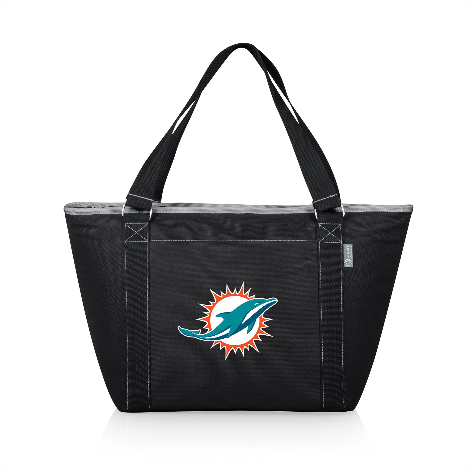 Picnic Time Miami Dolphins Black Topanga Cooler Tote Bag product image