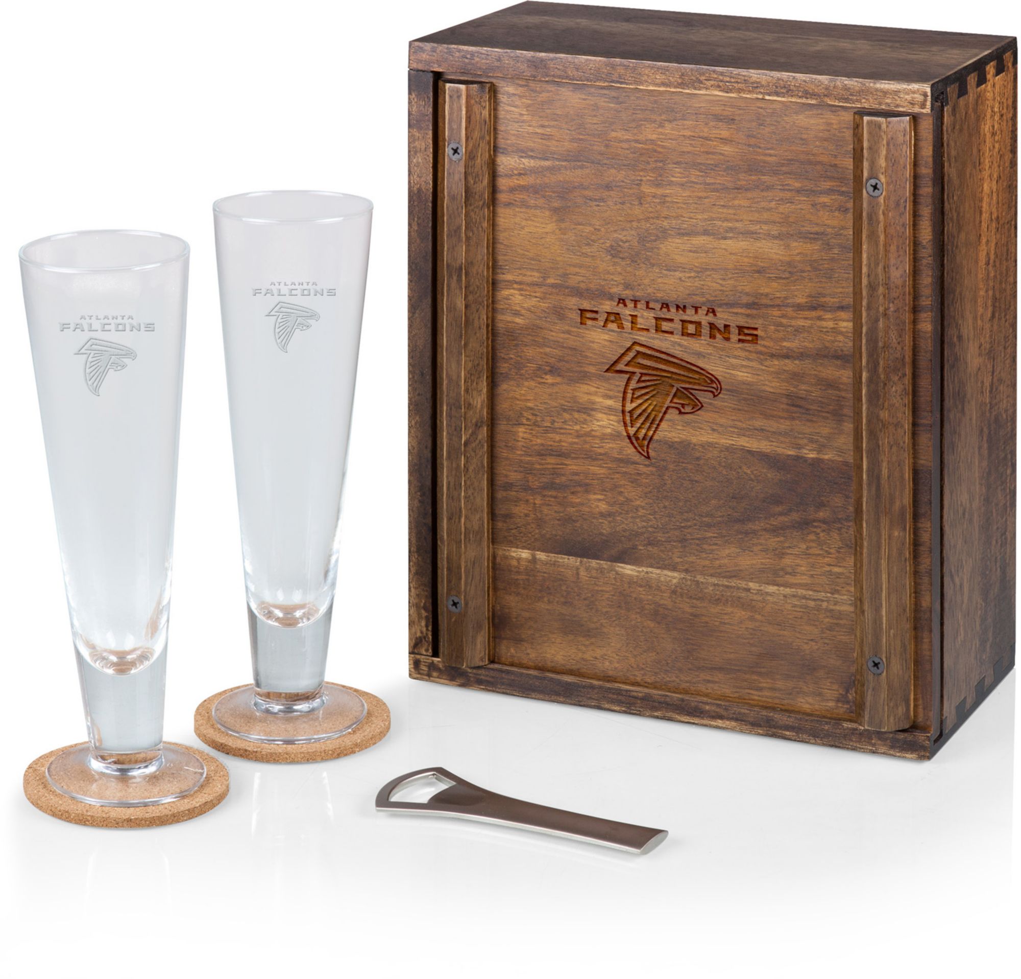 Picnic Time Atlanta Falcons Pilsner Beer Glass Box Set product image