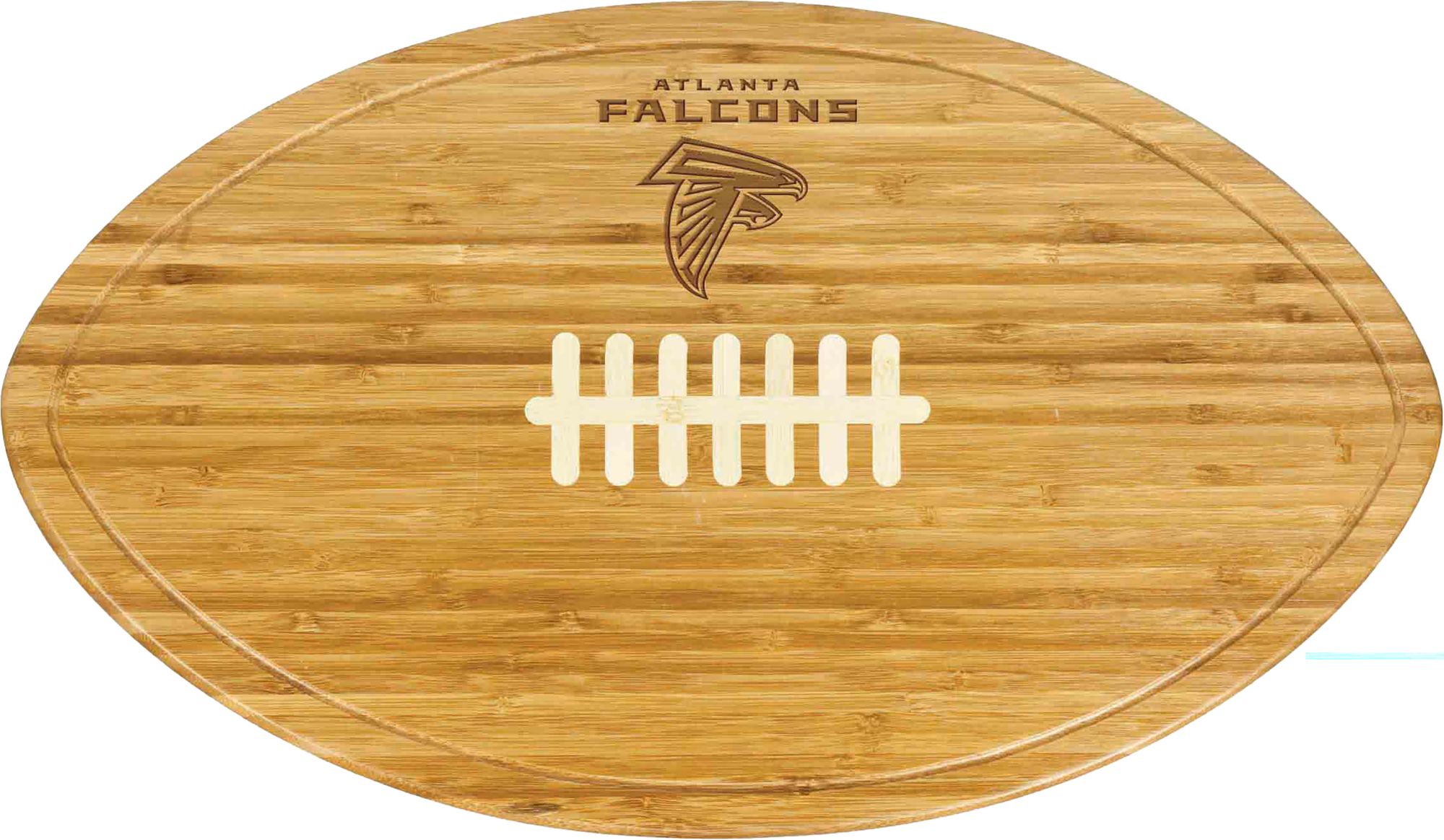 Picnic Time Atlanta Falcons Football Shaped Cutting Board