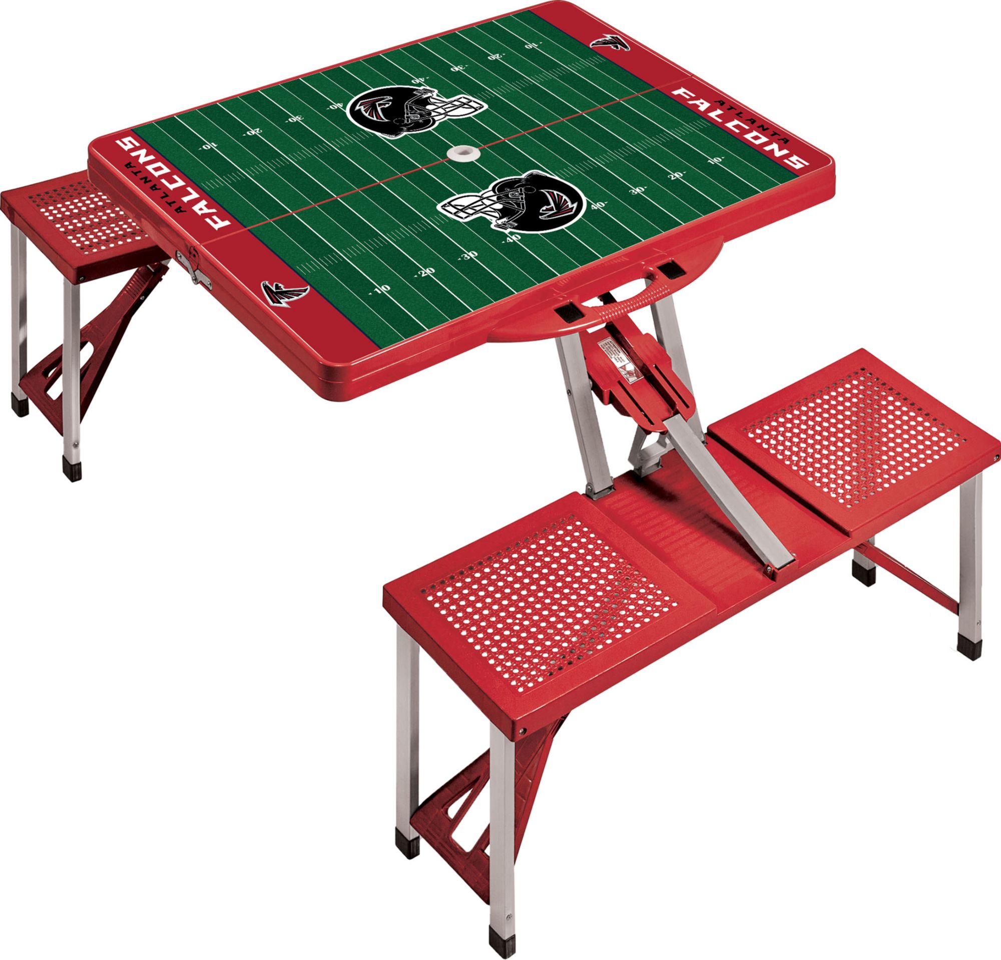 Picnic Time Atlanta Falcons Folding Picnic Table with Seats product image