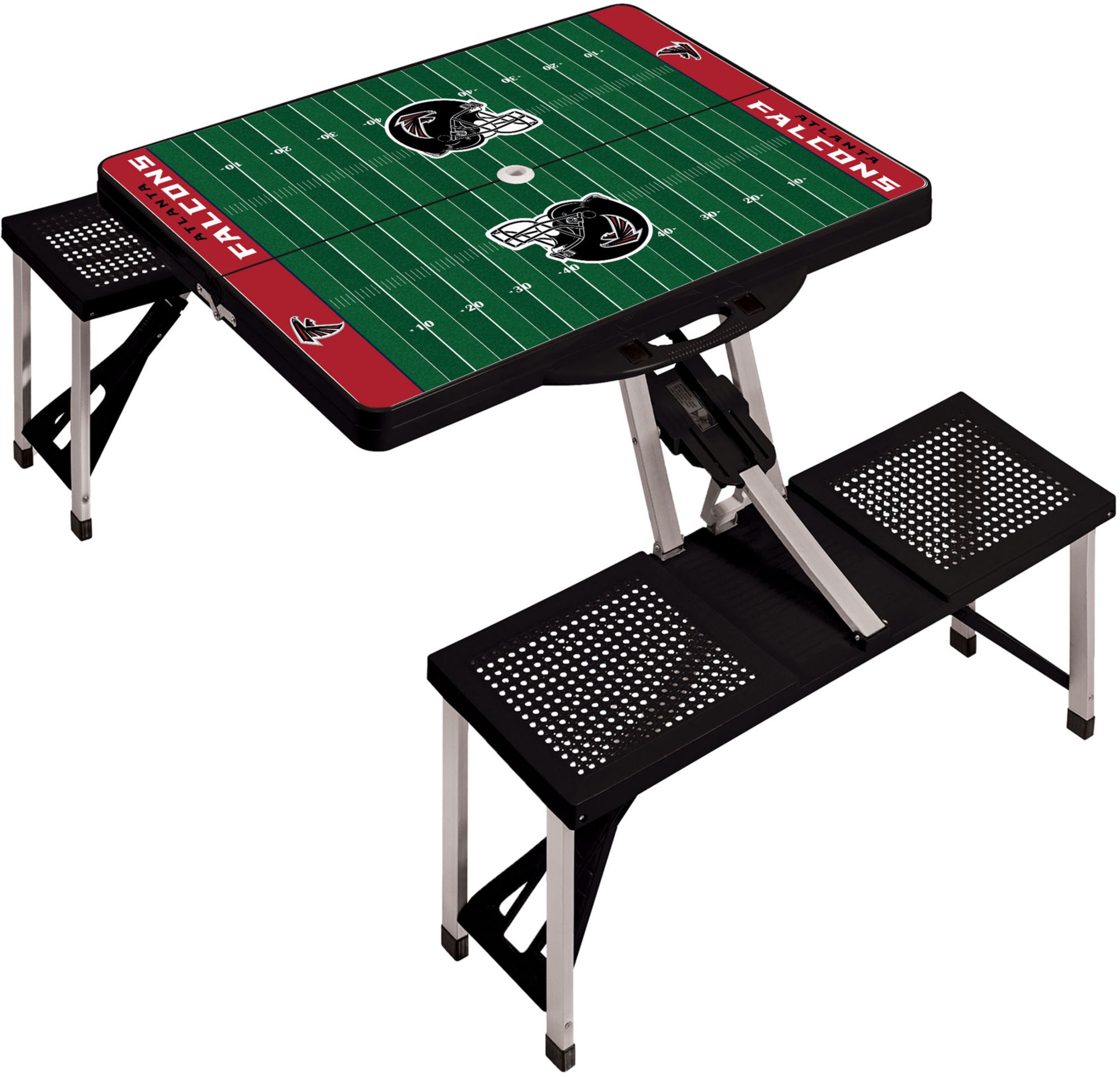 Picnic Time Atlanta Falcons Folding Picnic Table with Seats product image