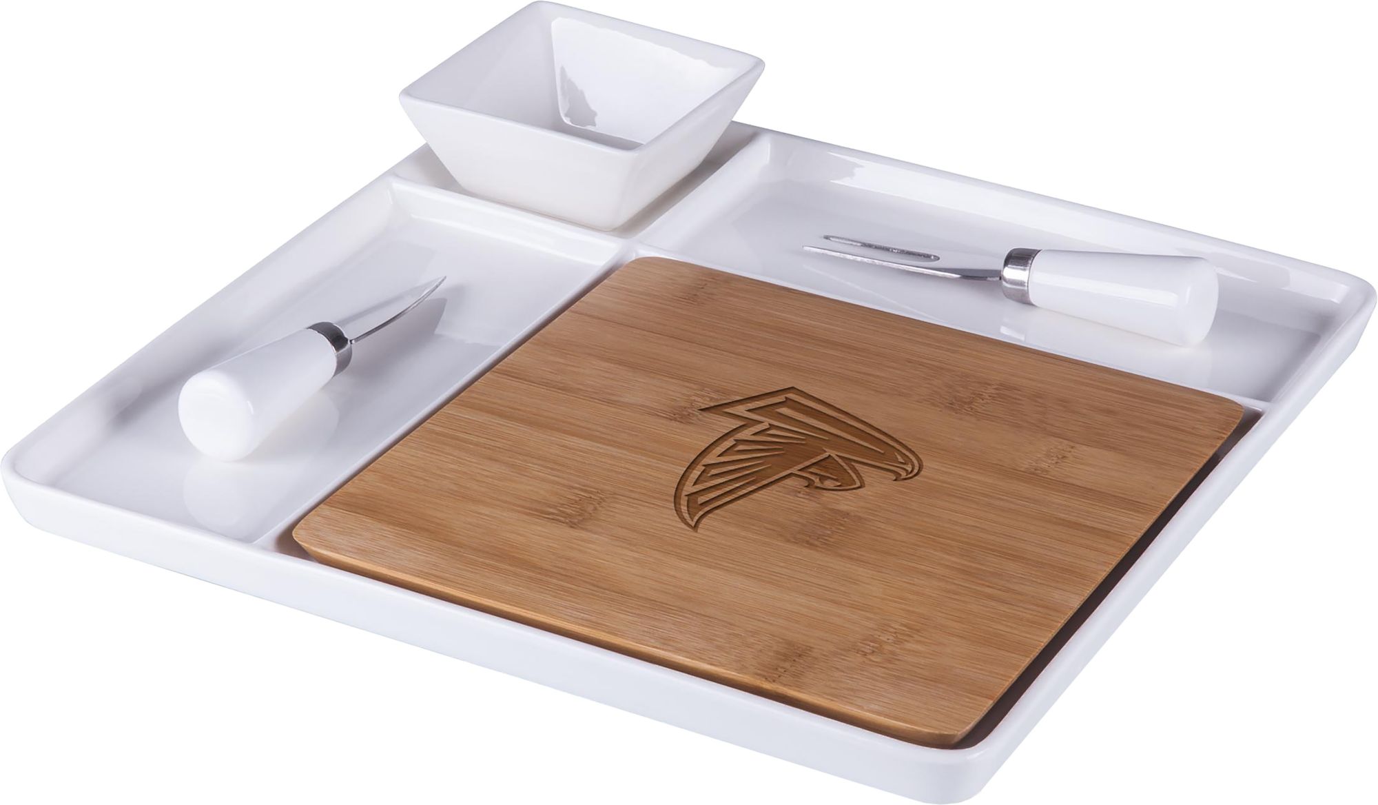 Picnic Time Atlanta Falcons Peninsula Cutting Board and Serving Tray product image