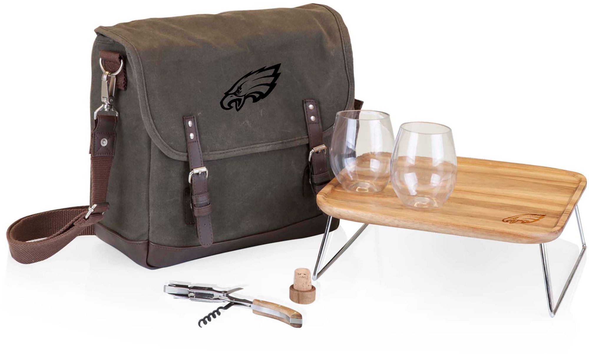 Picnic Time Philadelphia Eagles Adventure Wine Tote product image