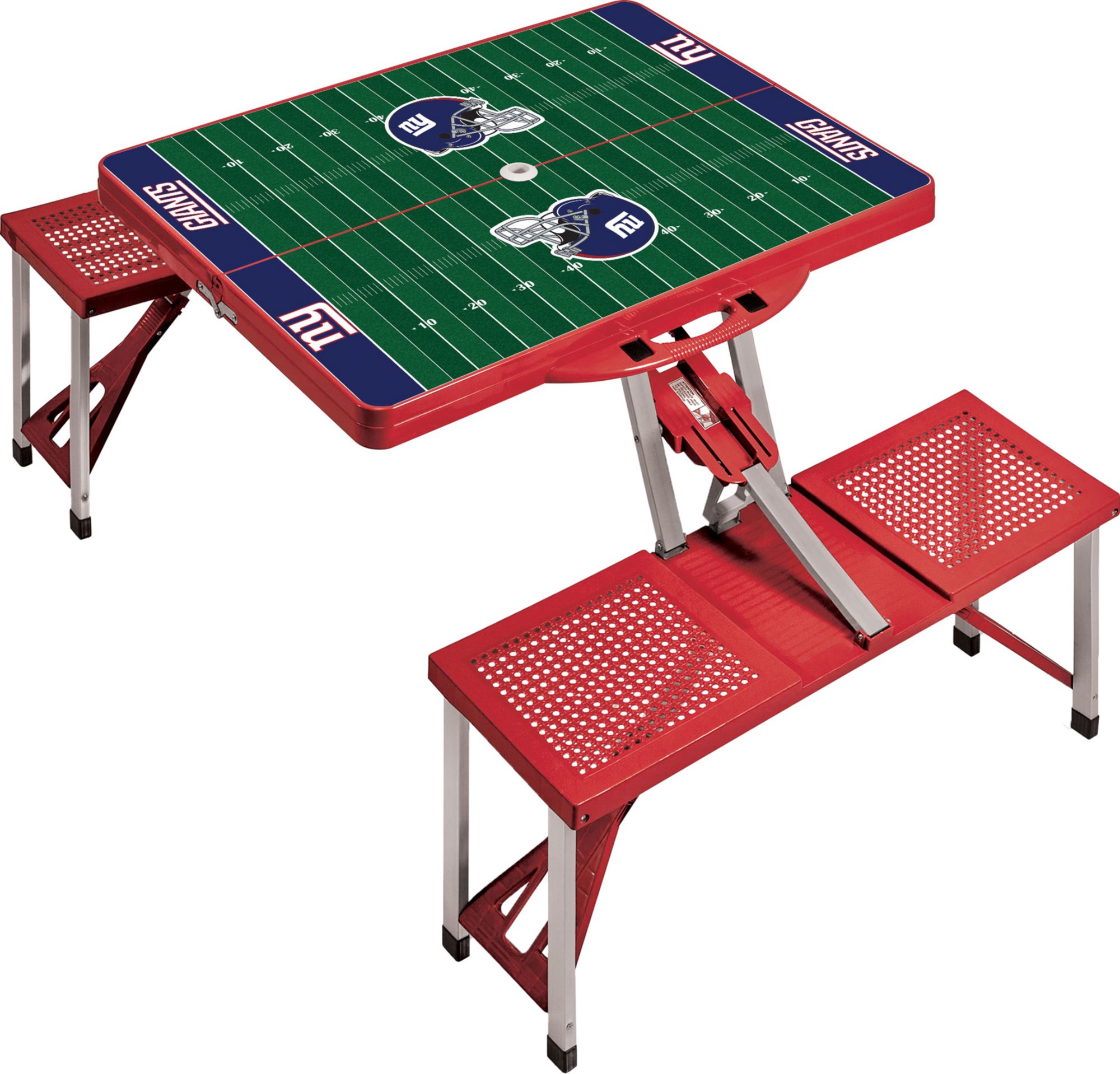 Picnic Time New York Giants Folding Picnic Table with Seats product image