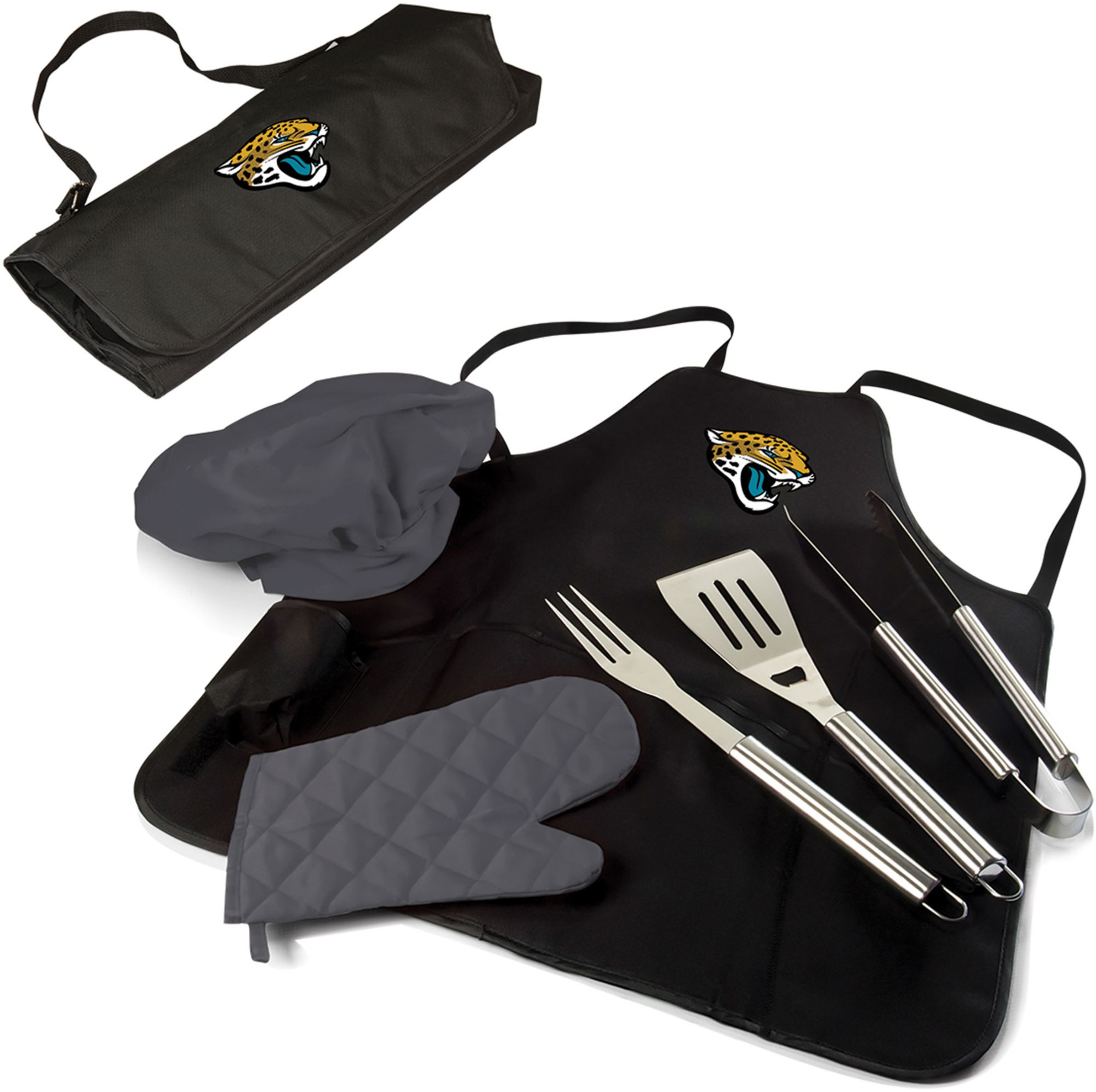 Picnic Time Jacksonville Jaguars Apron Tote Pro Grill Set product image