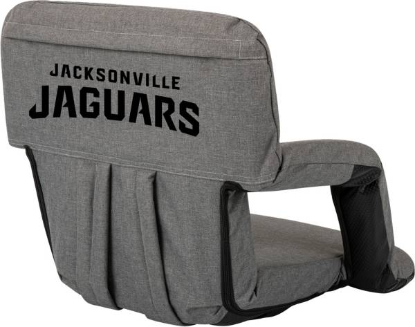 Picnic Time Jacksonville Jaguars Gray Reclining Stadium Seat