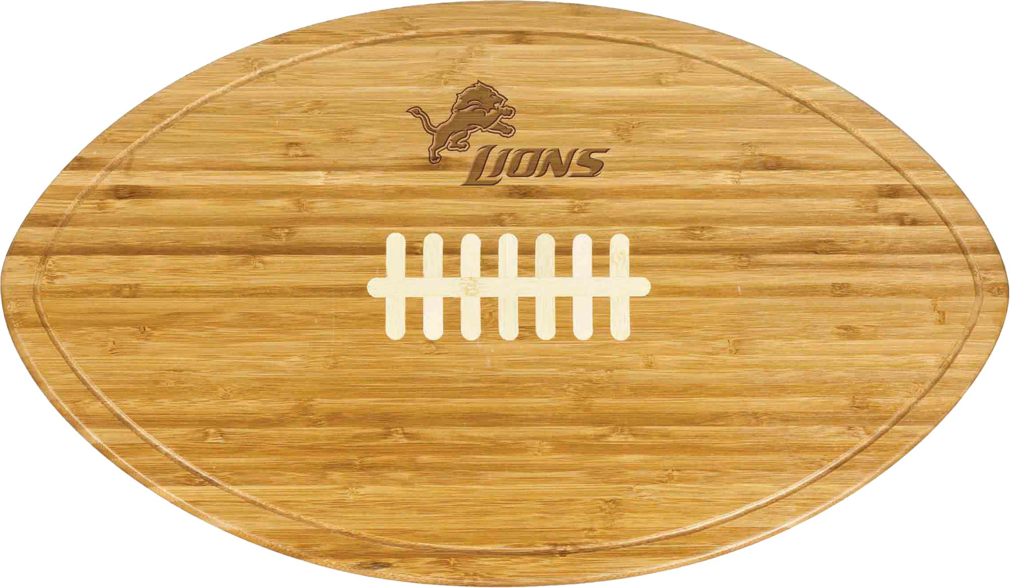 Picnic Time Detroit Lions Football Shaped Cutting Board product image
