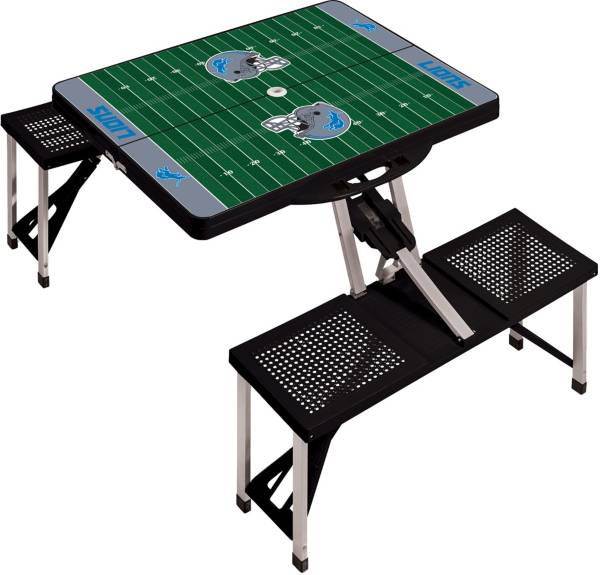 Picnic Time Detroit Lions Folding Picnic Table with Seats product image