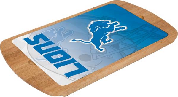 Picnic Time Detroit Lions Billboard Glass Top Serving Tray product image