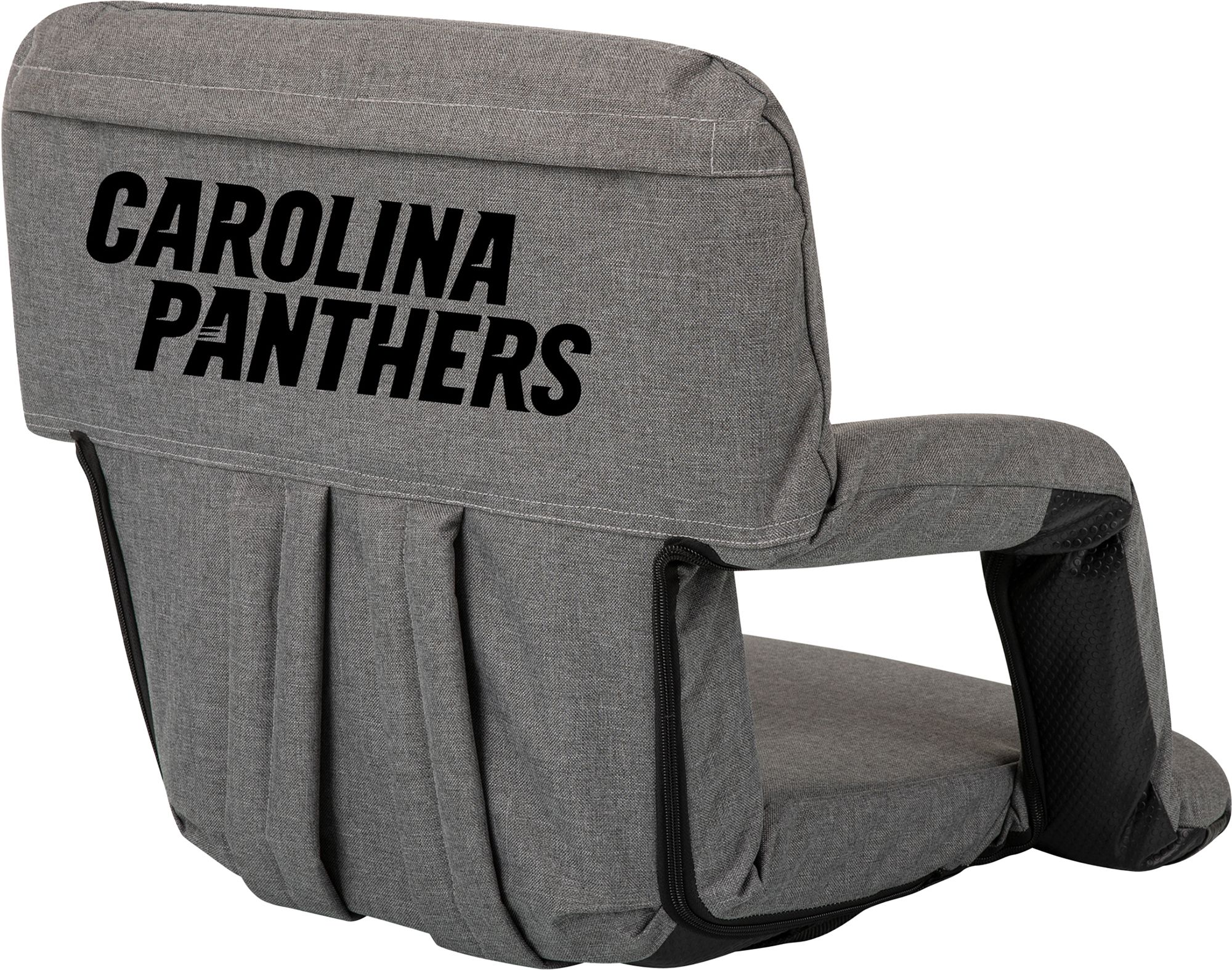 Picnic Time Carolina Panthers Gray Reclining Stadium Seat product image