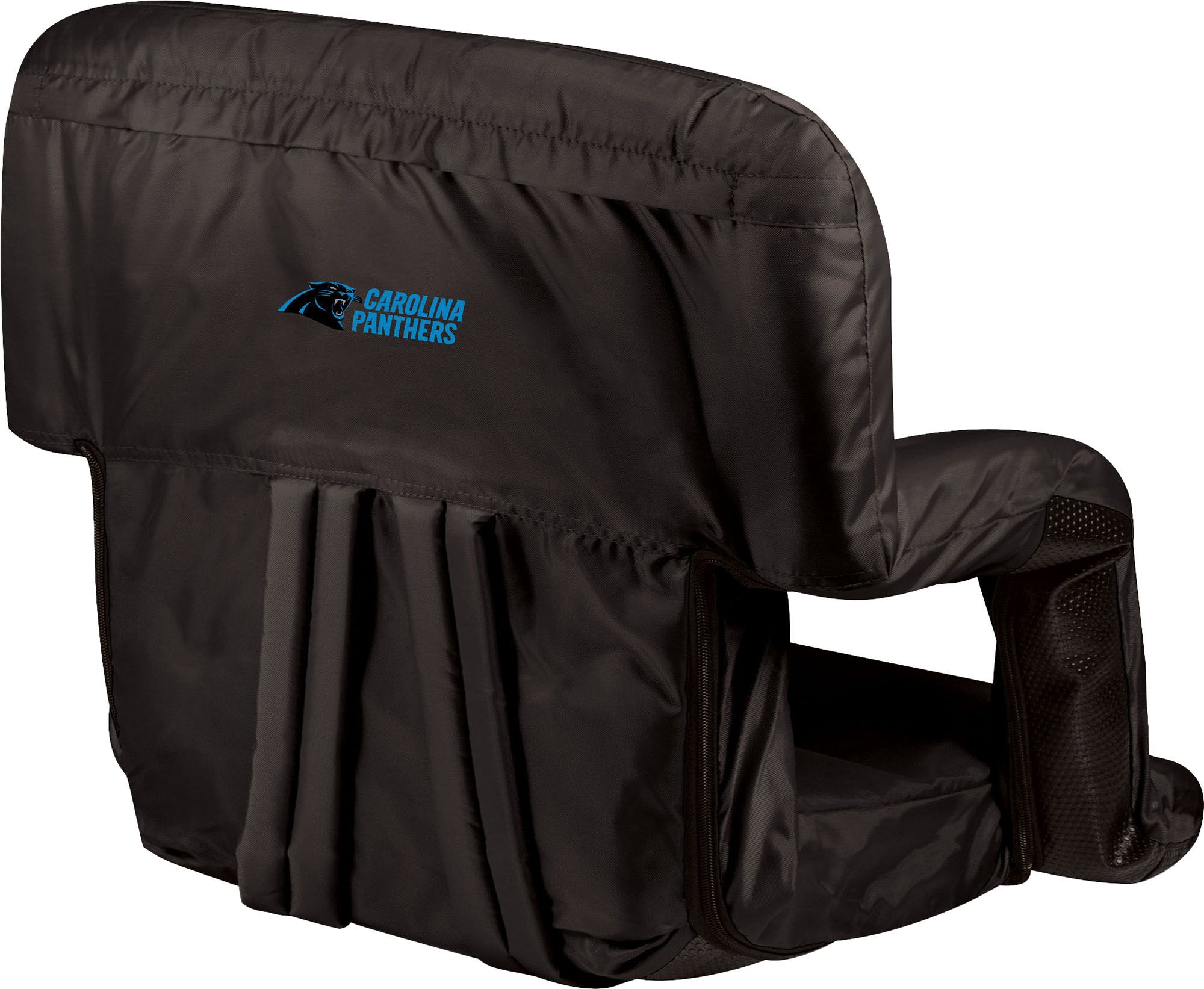 Picnic Time Carolina Panthers Black Reclining Stadium Seat product image