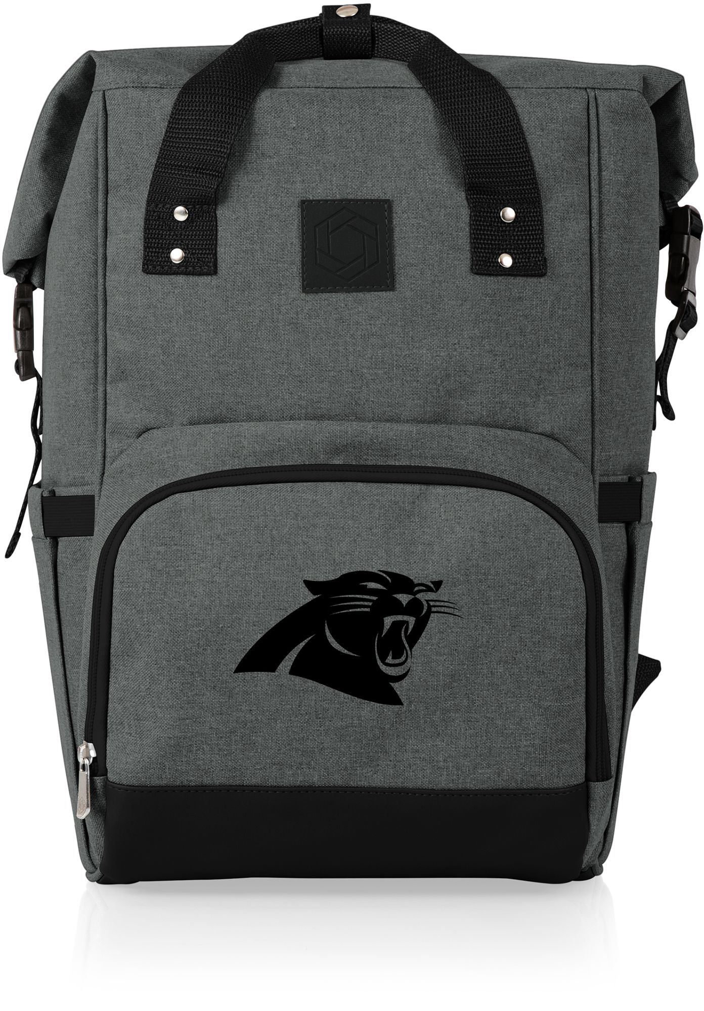 Picnic Time Carolina Panthers OTG Roll-Top Cooler Backpack product image