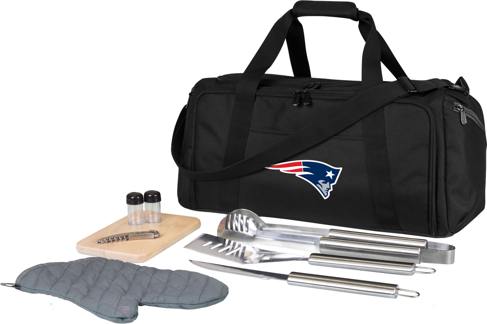 Picnic Time New England Patriots Grill Set and Cooler BBQ Kit product image