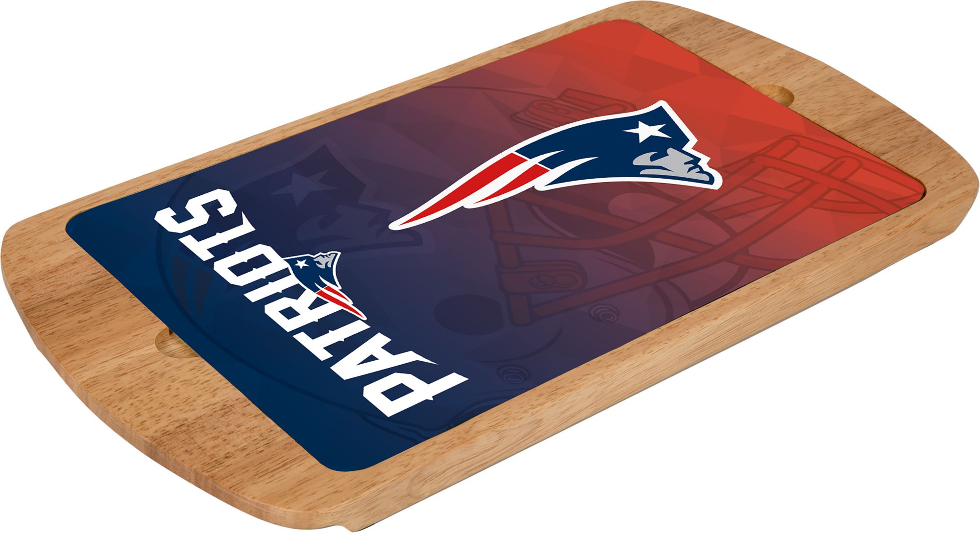 Picnic Time New England Patriots Billboard Glass Top Serving Tray product image