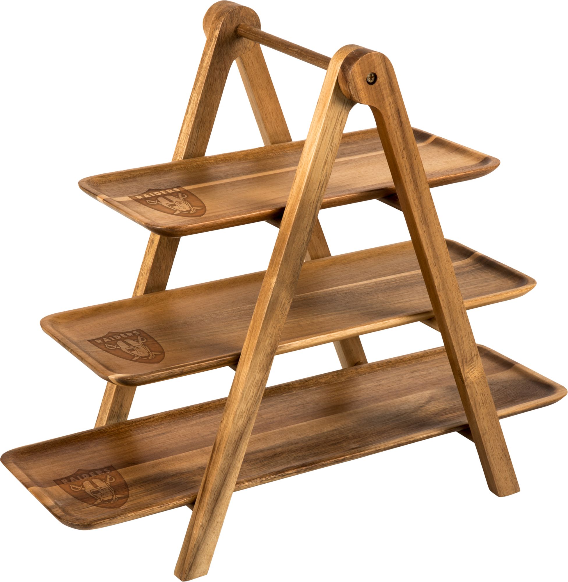 Picnic Time Las Vegas Raiders 3-Tiered Serving Station product image