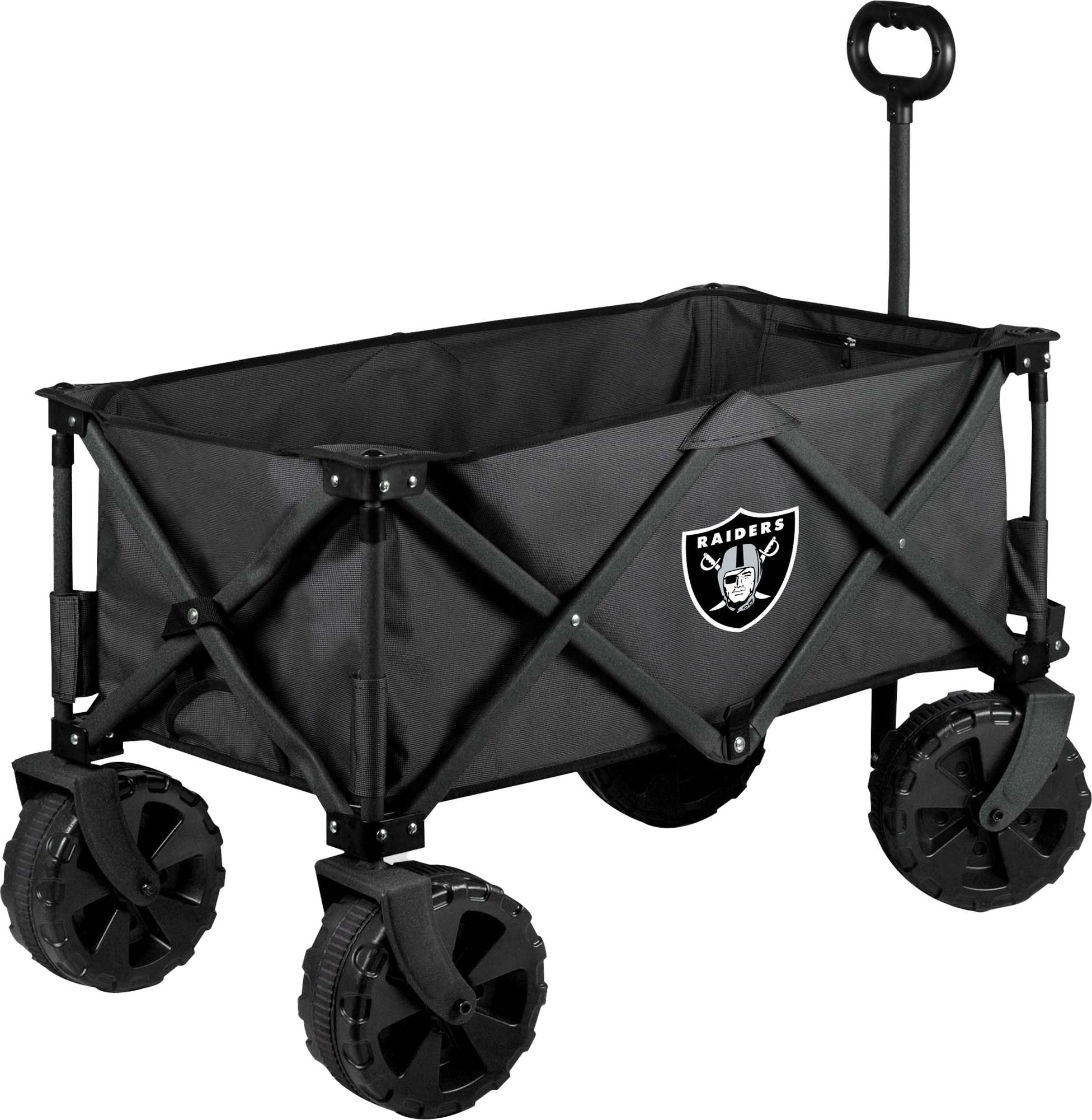 Picnic Time Las Vegas Raiders Elite Portable Utility Wagon product image