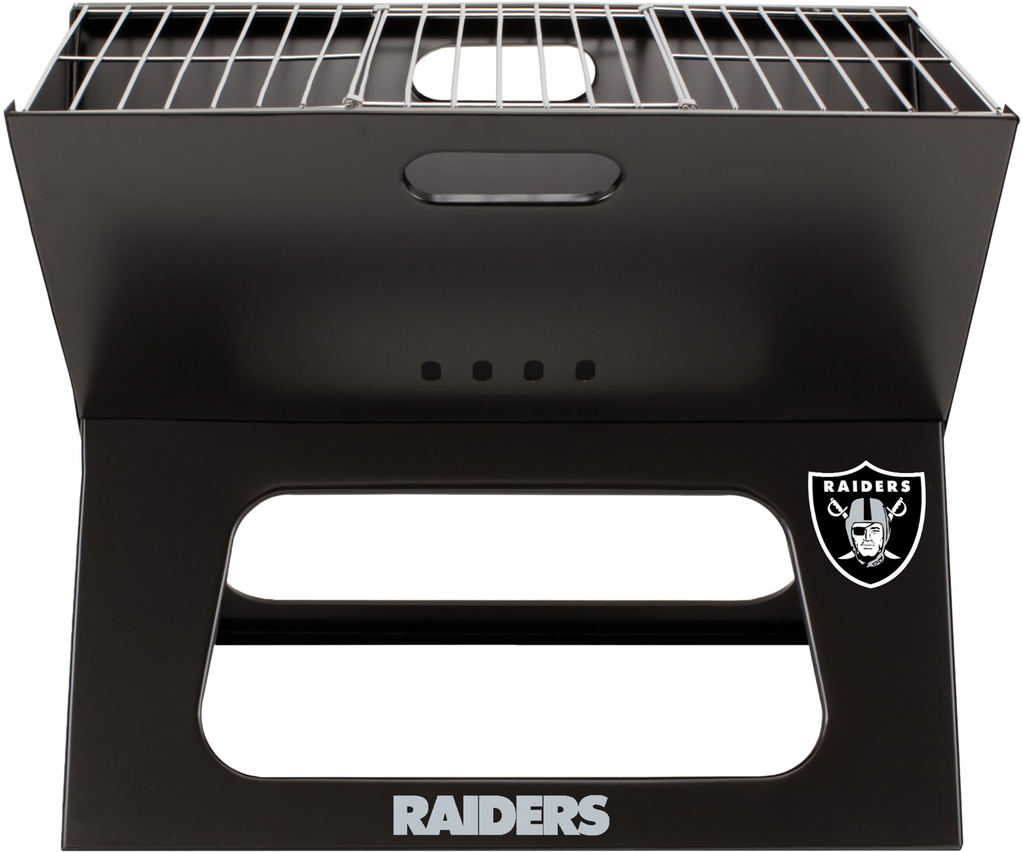 Picnic Time Las Vegas Raiders Portable Charcoal BBQ X-Grill Sansujyuku sansujyuku.com