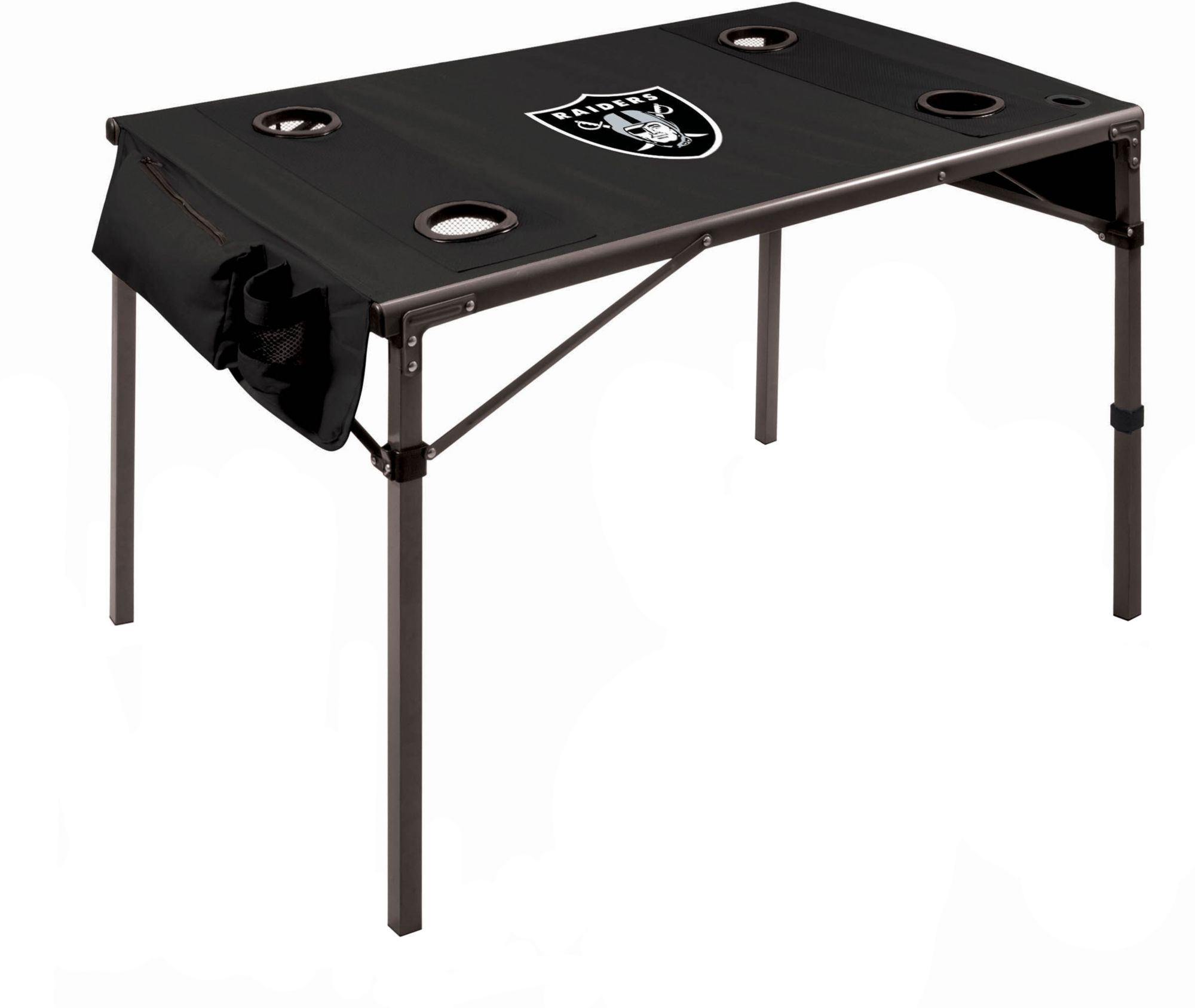 Picnic Time Las Vegas Raiders Portable Travel Folding Table product image