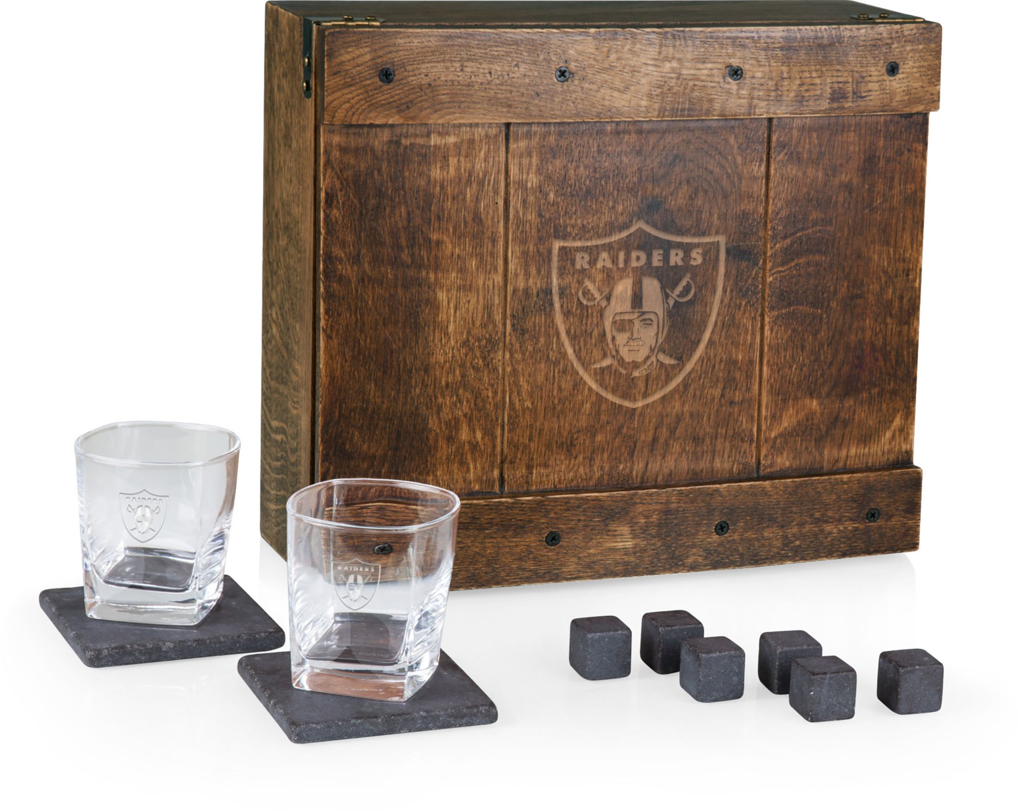 Picnic Time Las Vegas Raiders Whiskey Box Set product image